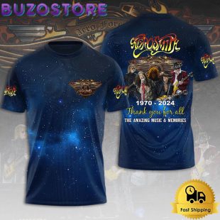 Aerosmith The Amazing Music And Memories All Over Print T Shirt