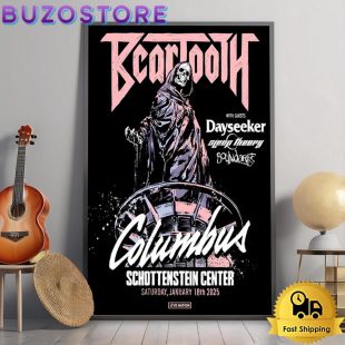 Beartooth Tour In Schottens Center Columbus OH On January 18 2025 Poster Canvas