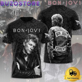 Bon Jovi Forever Tour All Over Print T Shirt
