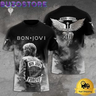Bon Jovi Rock the night All Over Print T Shirt