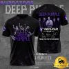 Deep Purple Tour 56th Anniversary Signature All Over Print T Shirt