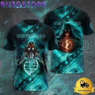 Disturbed Divisive All Over Print T Shirt