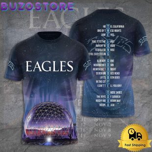 Eagles Band The Long Goodbye Tour 2024 All Over Print T Shirt