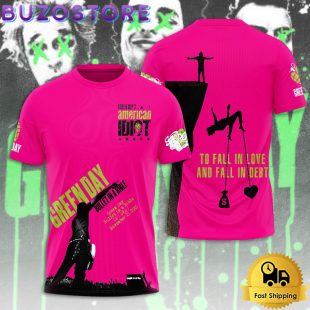 Green Day Bullet In A Bible All Over Print T Shirt