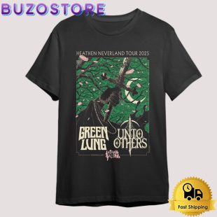 Green Lung With Unto Others Heathen Veverland Tour 2025 T Shirt