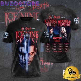 Ice Nine Kills Kiss Of Death Tour All Over Print T Shirt