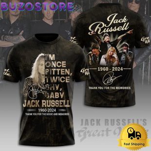 Jack Russell 64Th Anniversary Thank You For The Music And Memories All Over Print T Shirt