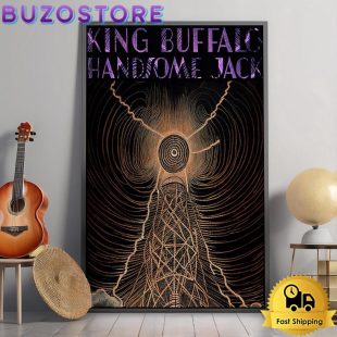 King Buffalo With Handsome Jack Tour Electric City In Buffalo NY On December 28 2024 Poster Canvas
