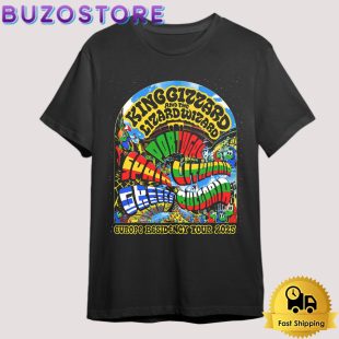 King Gizzard & The Lizard Wizard Europe Residency Tour 2025 T Shirt