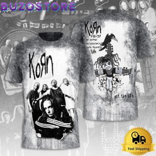 Korn Got The Life All Over Print T Shirt