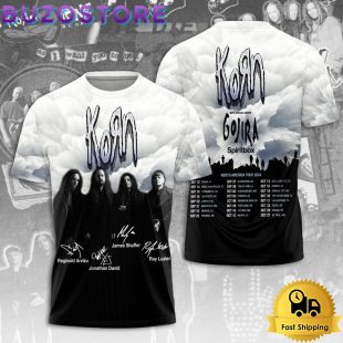 Korn North America Tour 2024 All Over Print T Shirt