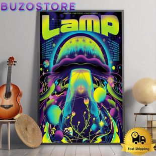 Lamp Tour On October & November 2024 Poster Canvas