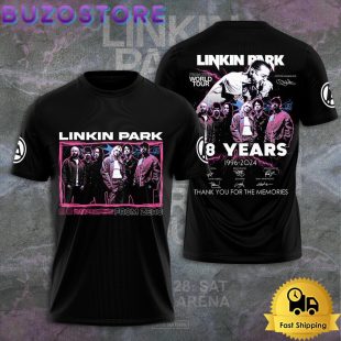 Linkin Park From World Tour 28Th Year Thank You For The Memories All Over Print T Shirt