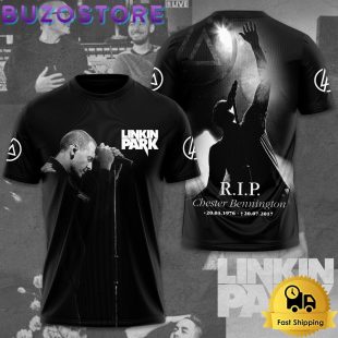 Linkin Park RIP Chester Bennington All Over Print T Shirt