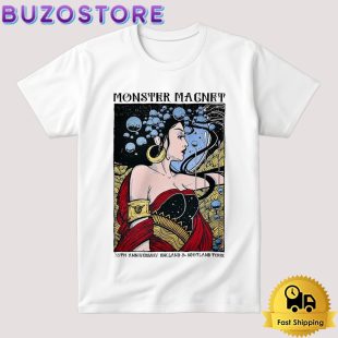 Monster Magnet 35th Anniversary England & Scotlnand Tour 2024 T Shirt