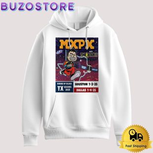 MXPX With The Ataris House Of Blues TX Shows On Jan 3-4 2025 Hoodie