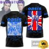 Oasis Definitely Maybe United Kingdom Flag All Over Print T Shirt