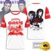 Oasis Live Forever Definitely Maybe All Over Print T Shirt