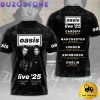 Oasis Noel And Liam live 2025 Tour Signature All Over Print T Shirt