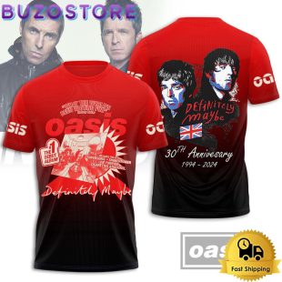 Oasis What The World's Been Waiting For Melody Maker All Over Print T Shirt