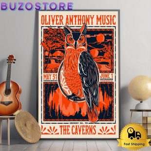 Oliver Anthony Tour At Pelham TN On June 1 2025 Poster Canvas