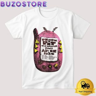 Peach Pit The Magpie Tour Australia & New Zealand 2025 T Shirt