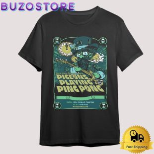 Pigeons Playing Ping Pong Pittsburgh NYE Run 2025 T Shirt