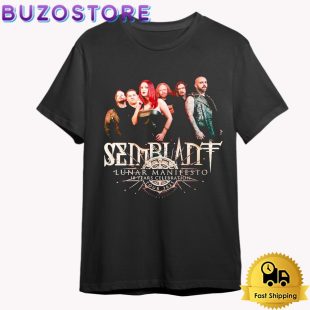 Semblant Lunar Manifesto 10 Year Celebration Tour 2025 T Shirt