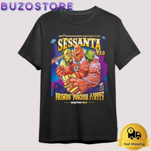 Sessanta V2.0 Puscifer & Primus & A Perfect Circle Spring 2025 Tour T Shirt