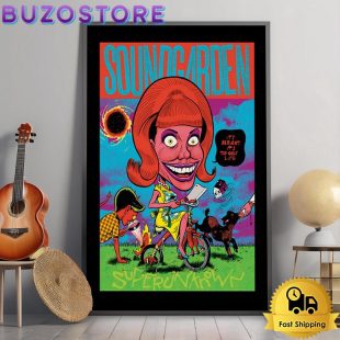 Soundgarden Superunknown 30th Anniversary 2024 Poster Canvas
