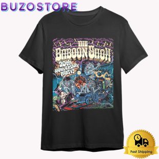The Baboon Show 20th Anniversary Party 2025 T Shirt