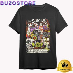 The Suicide Machines Live In Australia Tour 2025 T Shirt