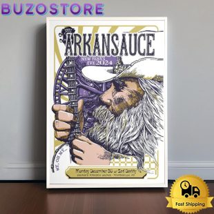 Arkansauce Tour At George's Majestic Lounge Fayetteville, AR On December 30-31, 2024 Poster Canvas