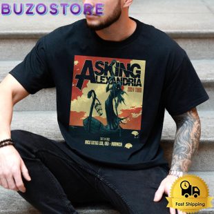 Asking Lexandria Tour At Norwich UEA On December 14 2024 T Shirt