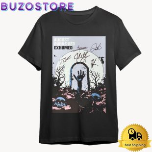 August Burns Red Signed Exhumed 2024 T Shirt
