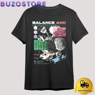 Balance And Composure Floral T Shirt