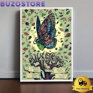Billy Strings Fall Tour 2024 By Maarten Donders Poster Canvas