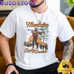 Charley Crockett 2024 The Big Sky Tour in Montana T Shirt