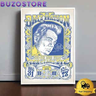 Dale Watson Tour At Devil's Backbone Tavern Fischer, TX On December 31, 2024 Poster Canvas