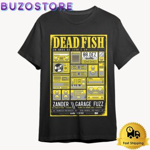 Dead Fish Tour At Audio Club In Sao Paulo Brazil On December 8, 2024 T Shirt