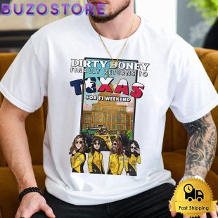 Dirty Honey Tour At Fort Worth TX & Austin TX 2024 T Shirt