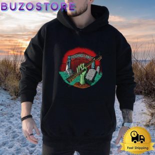 Double Elvis Disgracehand Hoodie