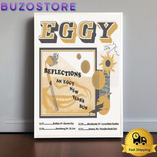 Eggy Tour Reflections An Eggy New Year's Run On Dec 27-31 2024 Poster Canvas