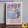 Eggy Waiting Game Tour 2024 Poster Canvas
