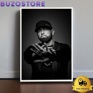 Eminem Slim Shady Face Poster Canvas