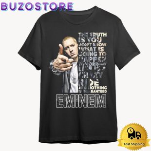 Eminem Tomorrow Life Is A Crazy Ride And Nothing Is Guaranteed T Shirt
