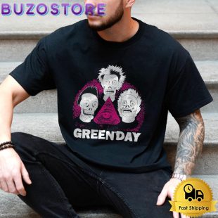 Green Day Zombie Pyramid T Shirt