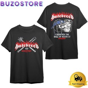 Hatebreed At Knotfest Iowa Event T Shirt