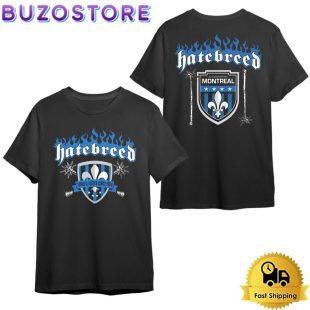 Hatebreed Tour 2024 At MTELUS, Montreal, QC T Shirt