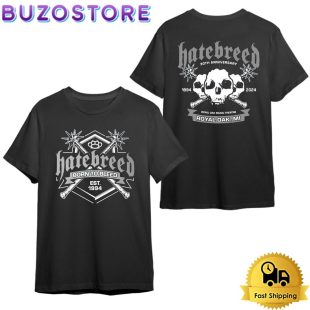 Hatebreed Tour 2024 At Royal Oak MI T Shirt